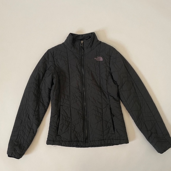 The North Face Quilted Light Puff Jacket Black Full Zip, Women's XS - Picture 4 of 9